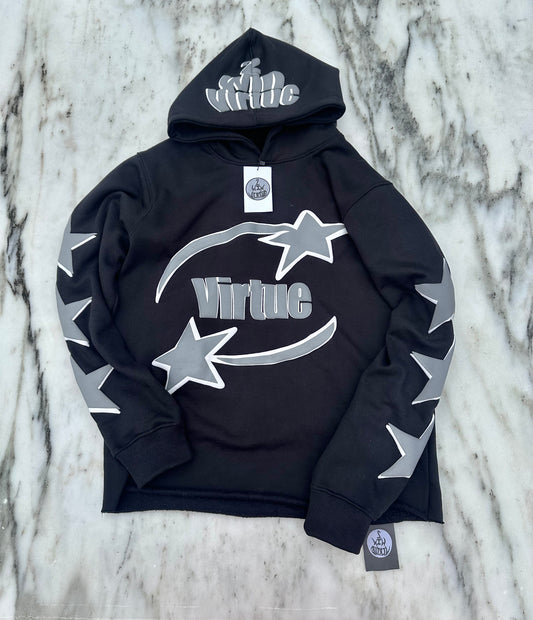 2WinVirtue Black & Grey Hoodie